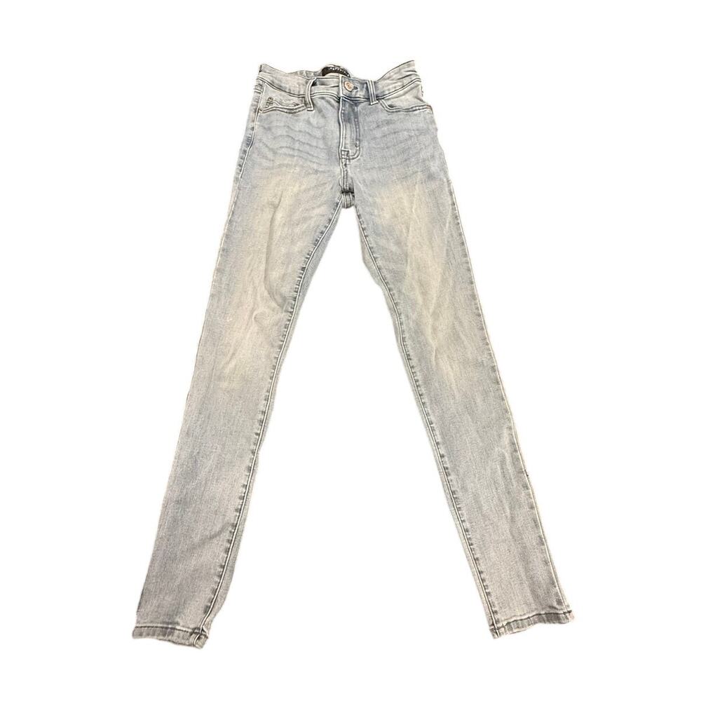 Aéropostale Women's Light Wash High Rise Jegging Cotton Jeans Size 0 Reg